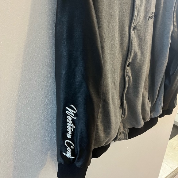 NBA Golden State Warriors Varsity Jacket Rare HTF size XL - Picture 2 of 14